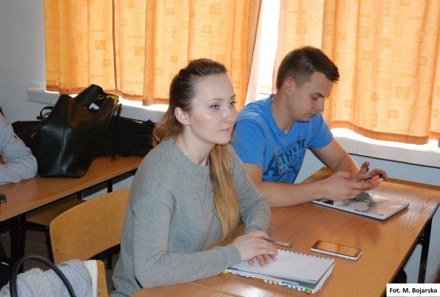 Profesor z Uniwersytetu Bankowości w Kijowie gościem PWSTE w Jarosławiu realizując program Erasmus+