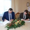 Podpisanie umowy o współpracy między PWSTE i Partium Christian University z siedzibą w Oradei w Rumunii