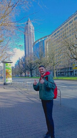 Abdulkerim YAŞAR - Erasmus+ student from Munzur University, who has chosen PWSTE for his Erasmus+ adventure in the academic year 2022/23 during a trip to Germany !