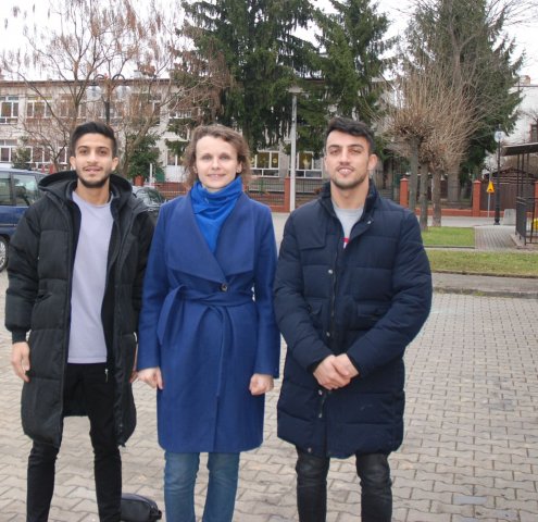 Ahmad Murad and Mohammad Khaibar Nasim Zada – students from the Kütahya Dumlupınar University have completed their apprenticeship in the International Cooperation Department of PWSTE in Jarosław