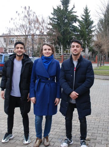 Ahmad Murad and Mohammad Khaibar Nasim Zada – students from the Kütahya Dumlupınar University have completed their apprenticeship in the International Cooperation Department of PWSTE in Jarosław