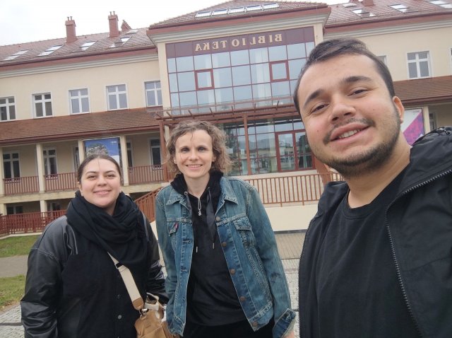 Erasmus+ scientists at PWSTE in Jaroslaw !