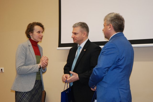 Konsul Ambasady USA z wizytą w PWSTE w Jarosławiu