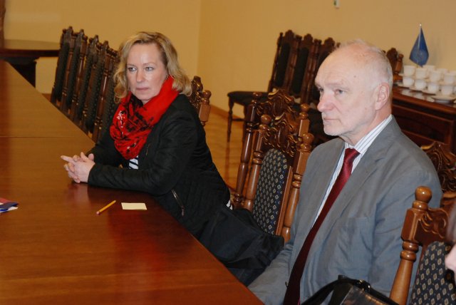 Delegacja z Niemiec z wizytą w PWSTE w Jarosławiu