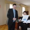 Prof. dr hab. Nataliya Vnukova z charkowskiego Narodowego Uniwersytetu Ekonomicznego w PWSTE realizując Program Erasmus+