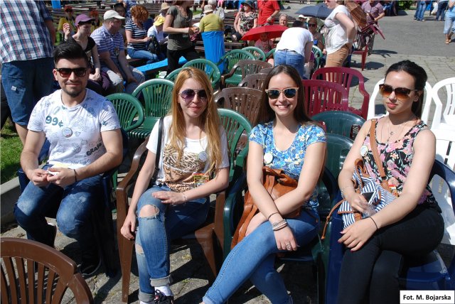 Nasi Erasmusi na Pikniku w Heluszu w dniu 28 maja 2016 r.