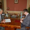 Podpisanie umowy o współpracy między PWSTE i Politechniką Lwowską