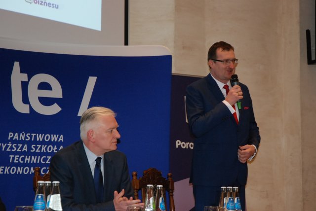 Jarosław Gowin, Wiceprezes Rady Ministrów, Minister Nauki i Szkolnictwa Wyższego z wizytą w PWSTE