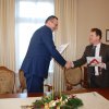 Podpisanie umowy o współpracy między PWSTE i Partium Christian University z siedzibą w Oradei w Rumunii