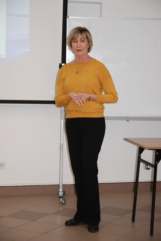 Prof. Anzhela Kuznyetsova - Rektor Uniwersytetu Bankowości w Kijowie gościem PWSTE w Jarosławiu (9-13.12.2019 r.) w ramach programu Erasmus+