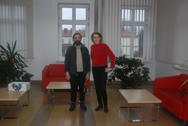 Turkish and Ukrainian scientists in PWSTE in Jaroslaw ! ! !