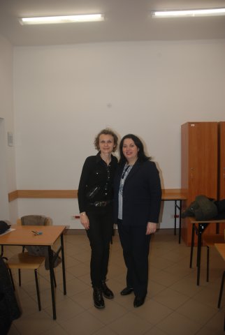 Turkish and Ukrainian scientists in PWSTE in Jaroslaw ! ! !