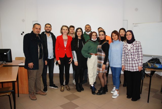 Meral KORKMAZ, Ph.D. and Yusuf DOGAN, Ph.D. - Assistant Professors at the Civil Engineering Department of the Faculty of Engineering from MUNZUR UNIVERSITY in TURKEY visited PWSTE in Jaroslaw within the Erasmus+ Programme - 9-11.11.2021