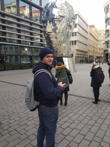 Andrii Flons - student studiów magisterskich z zarządzania PWSTE w Jarosławiu spędził semestr letni 2019/2020 na czeskim Metropolitan University Prague ! ! !