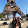 Erasmus+ students at PWSTE: Gizem Gözde Süzgün, Songül Orhan and Rojin Denli while traveling abroad