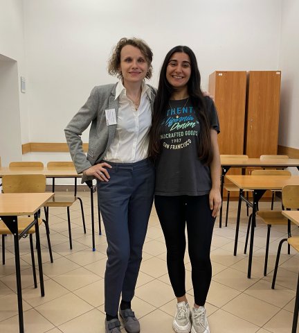 Dilara Aras – Erasmus+ student from Munzur University completed her apprenticeship in the International Cooperation Department of PWSTE in Jarosław