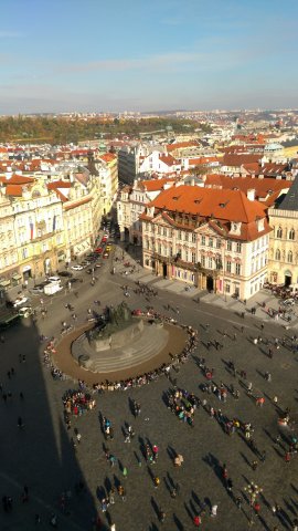 Erasmus+ students' travel to Prague