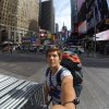 Student III roku turystyki i rekreacji PWSTE w Jarosławiu, Ivan Marchuk w USA korzysta z programu Work and Travel - 2016 rok