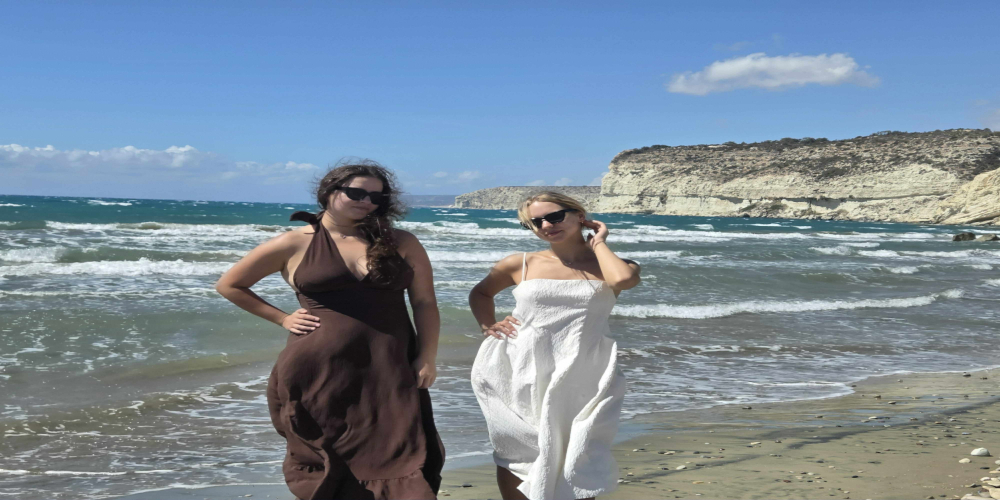 Karolina Czarny i Kinga Brożyna rozpoczęły swoją międzynarodową przygodę na Cyprze!